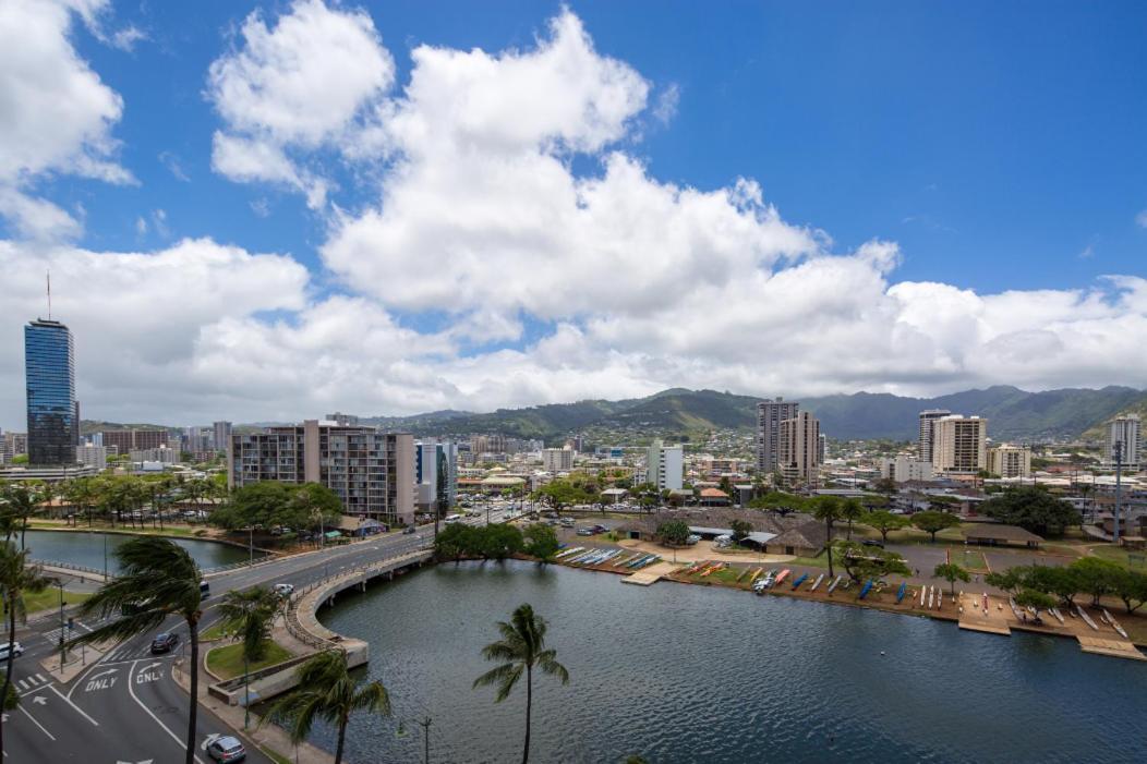 Modern Waikiki Sleek Studio Honolulu Dış mekan fotoğraf