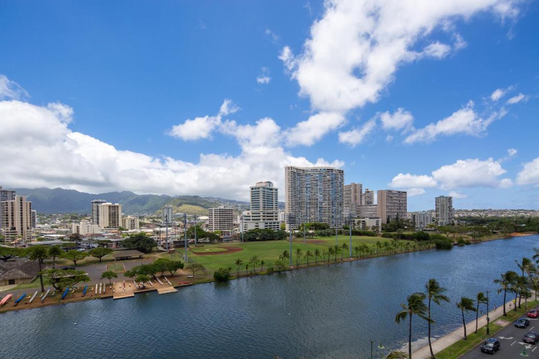 Modern Waikiki Sleek Studio Honolulu Dış mekan fotoğraf